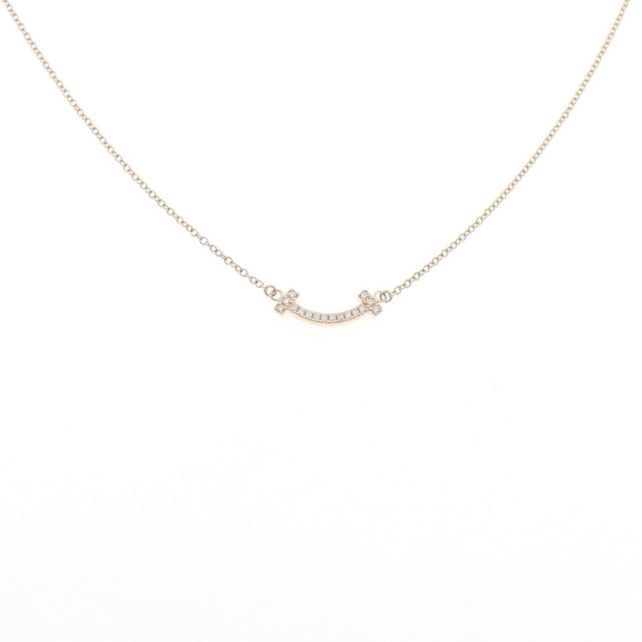 ティファニー Tスマイル ミニ ネックレス