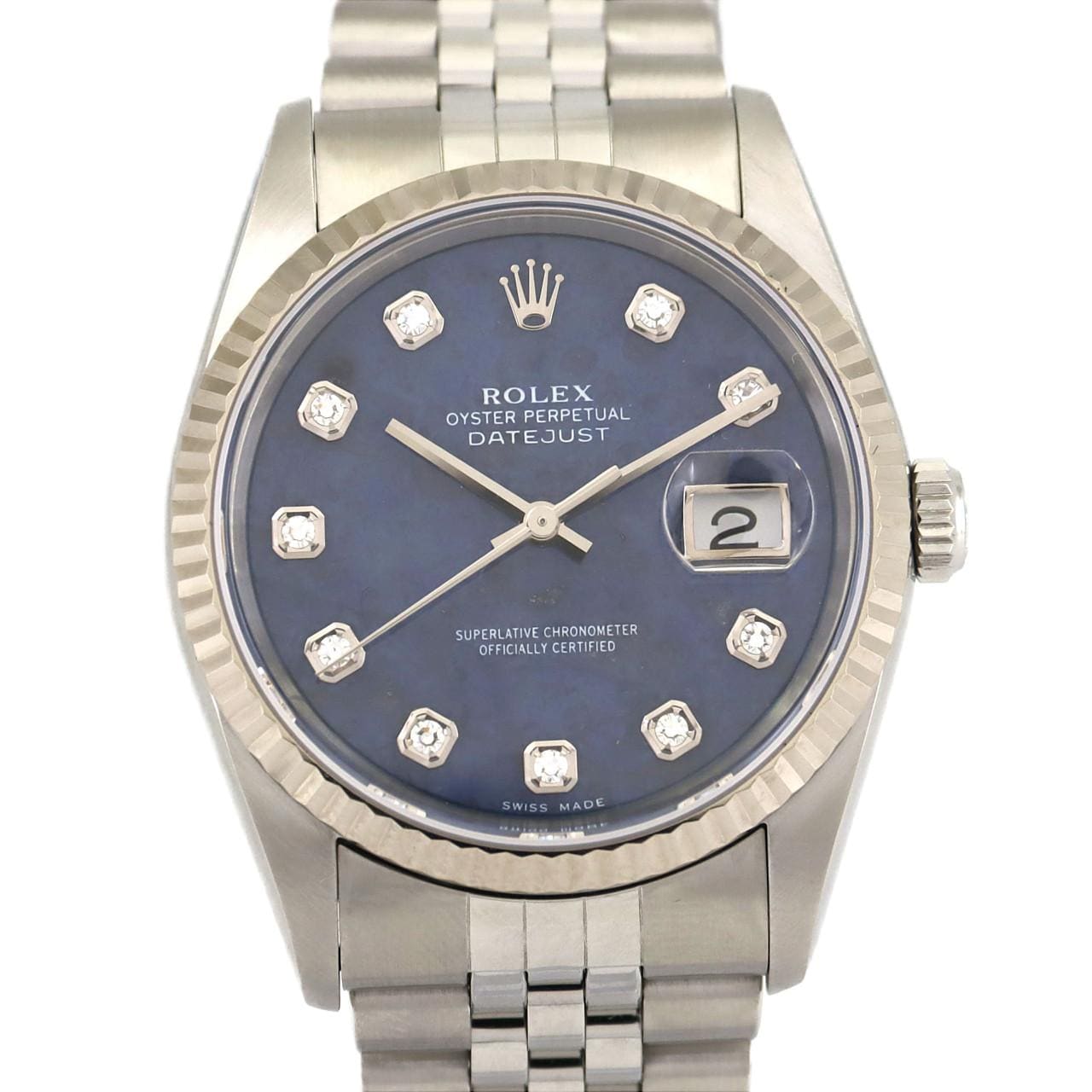 ROLEX Datejust 16234G SSxWG Automatic K number