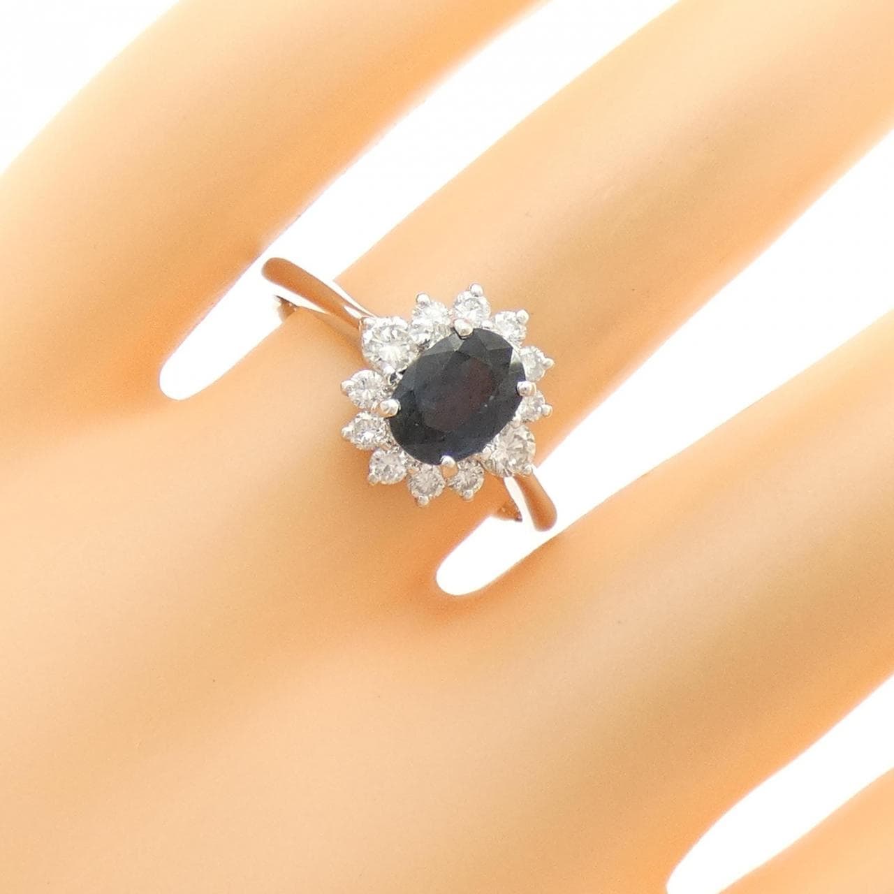 PT900 サファイヤ リング 1.01CT