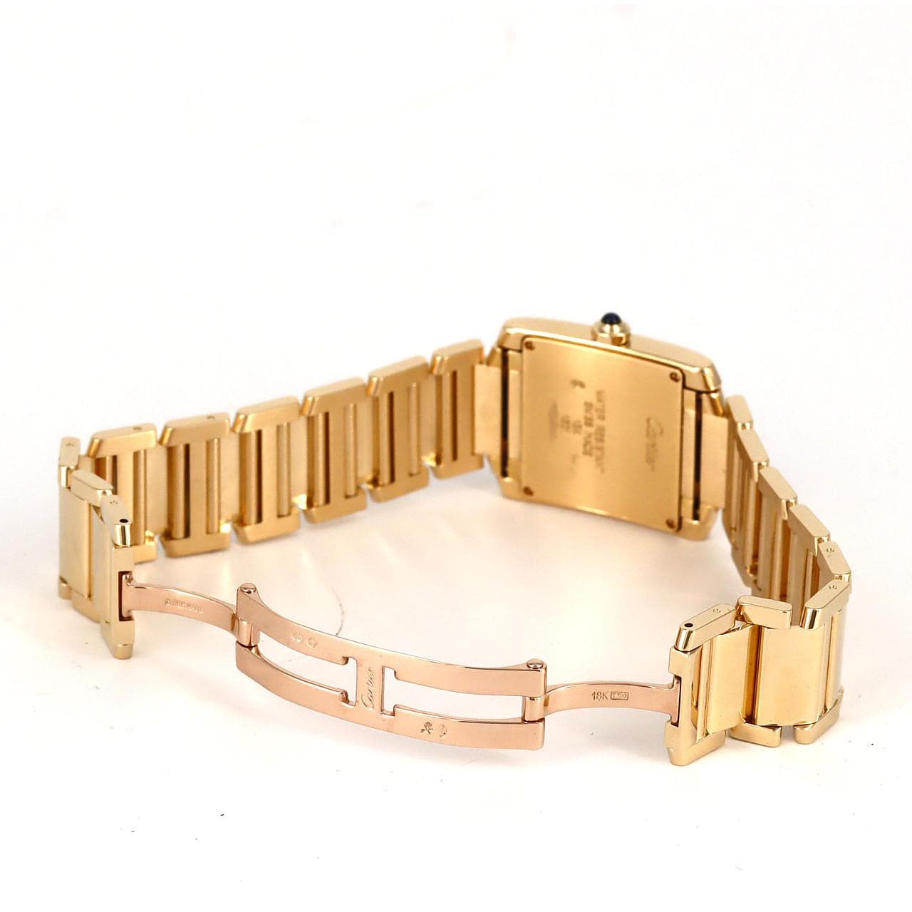 カルティエ タンクフランセーズMM YG W50003N2 YG クォーツ