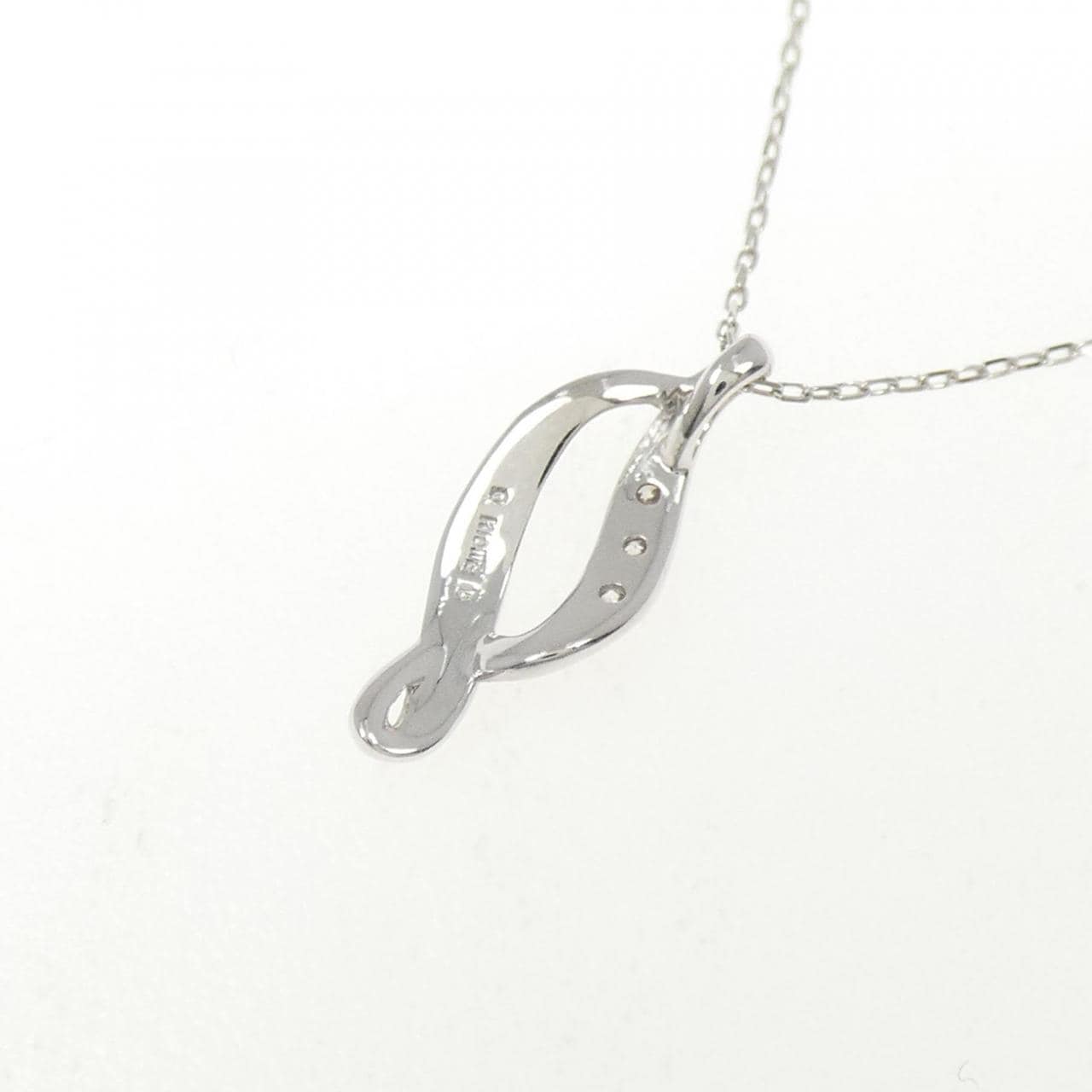 K10WG ダイヤモンド ネックレス