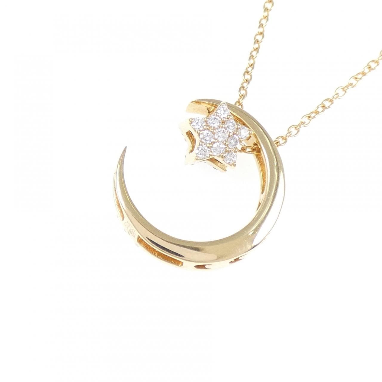 ポンテヴェキオ ビアンコ エ ネロ ネックレス 0.37CT