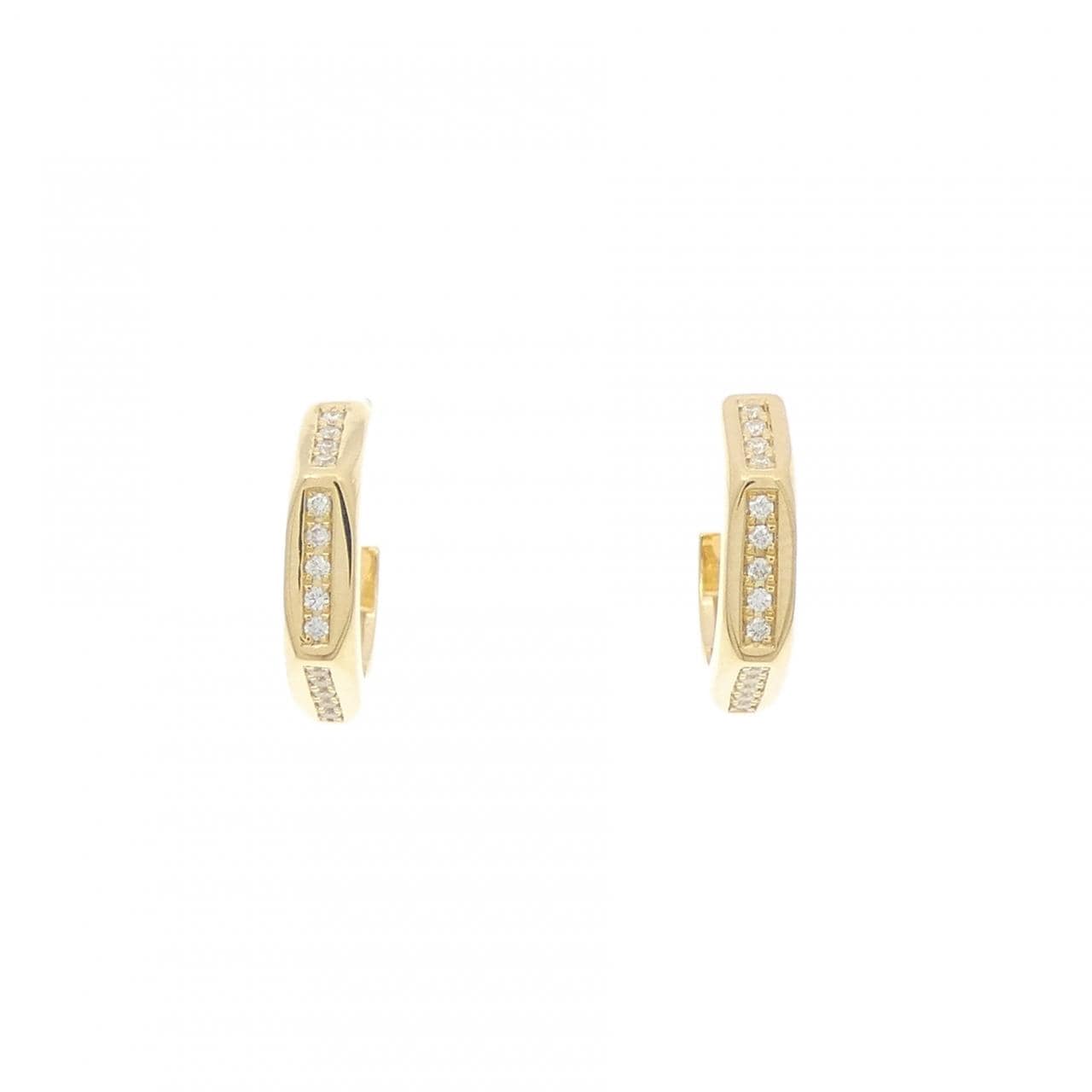 アーカー ルーシュファセット ピアス 0.08CT