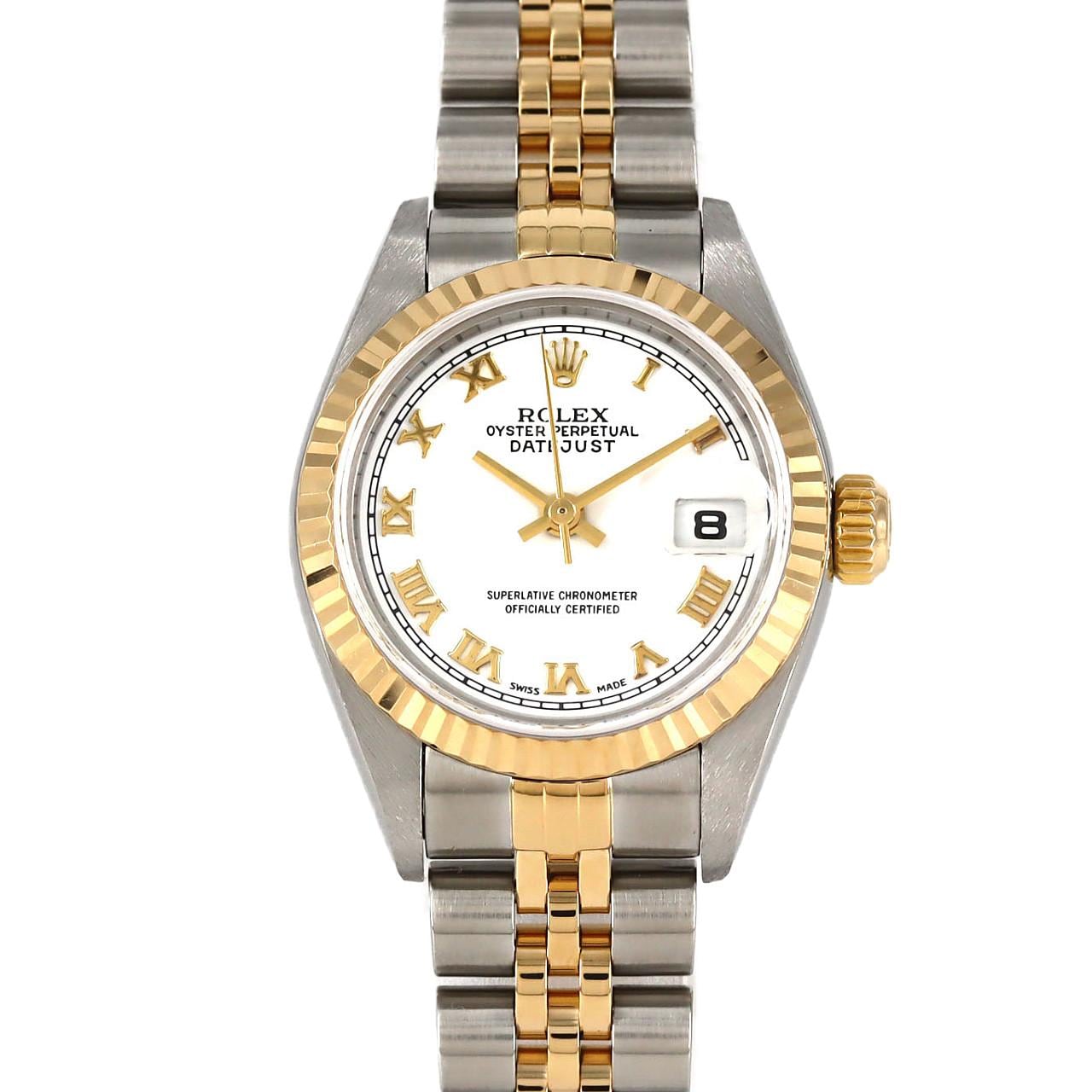 ロレックス デイトジャスト 79173 SSxYG 自動巻 K番