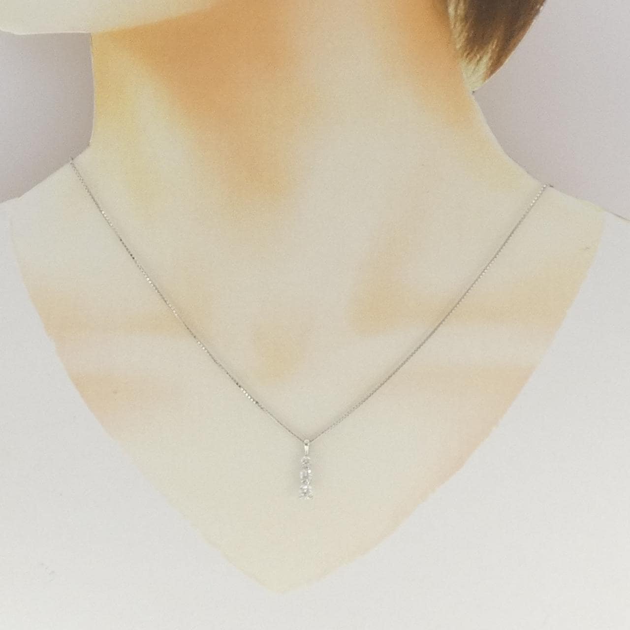 トリロジー ダイヤモンド ネックレス 0.50CT