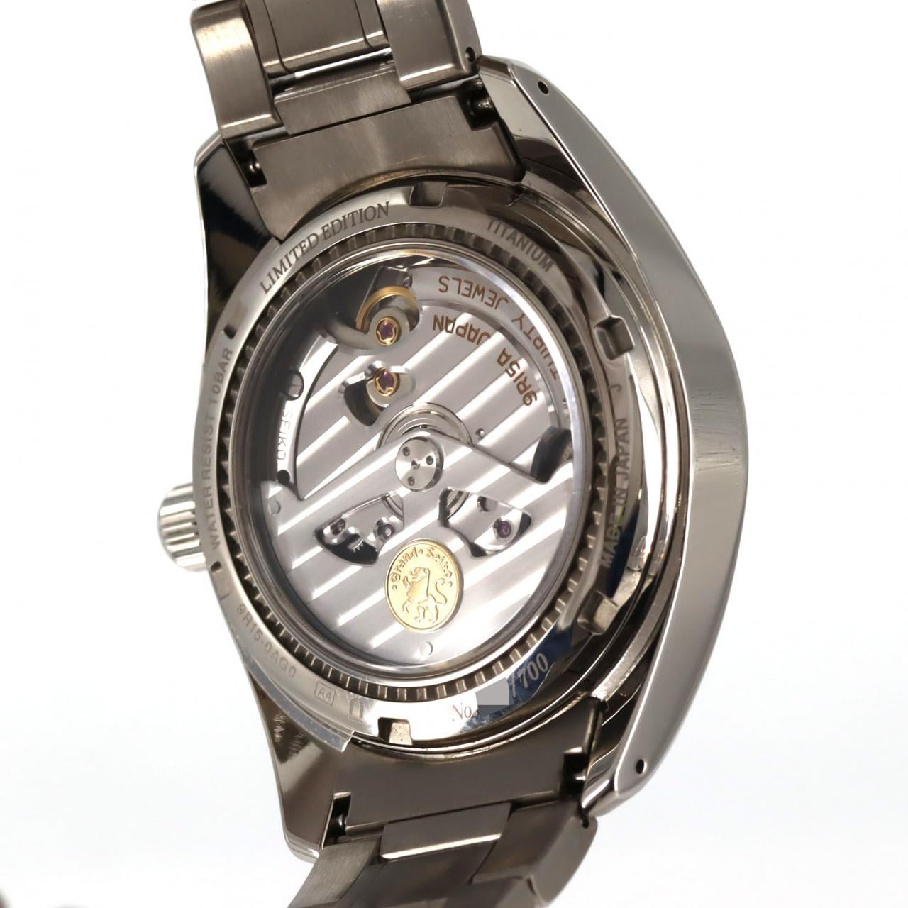 SEIKO Grand SEIKO Spring Drive LIMITED 9R15-0AG0/SBGA109 TI自動上弦