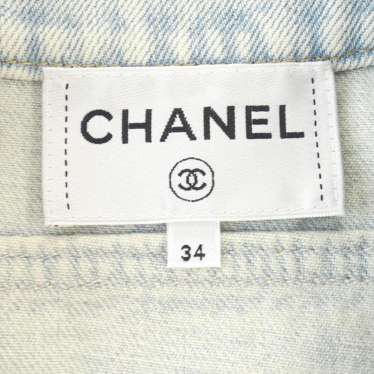 シャネル CHANEL P70179V48900 21C デニムジャケット