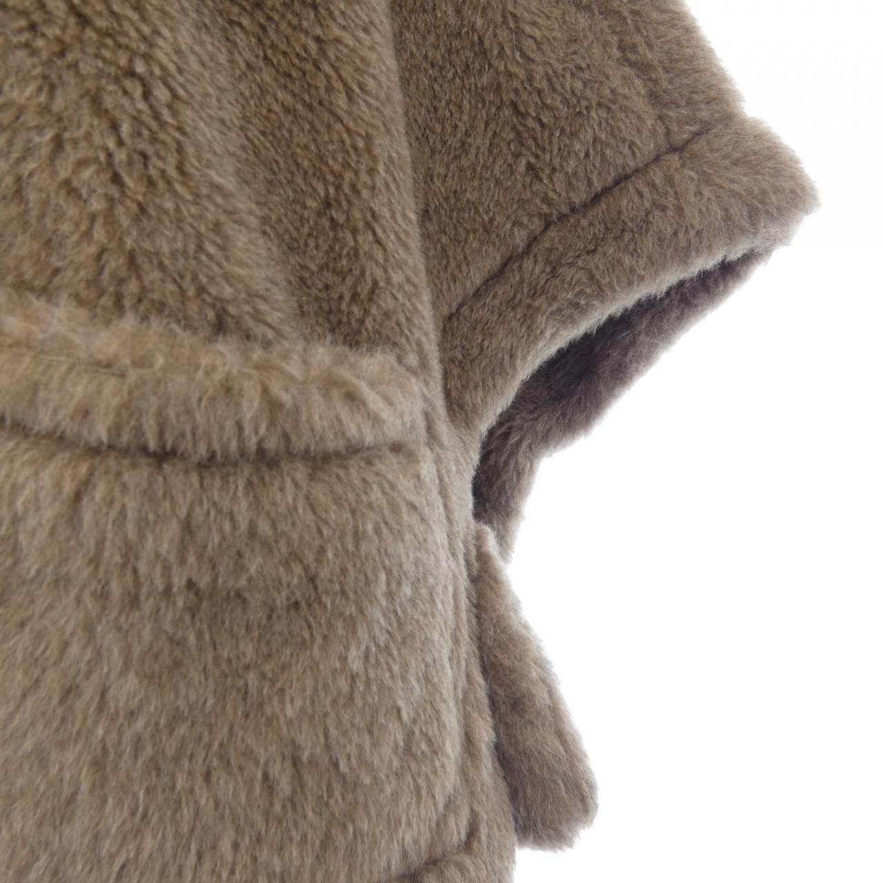 マックスマーラ Max Mara TERZO 473618 テディベア ケープ