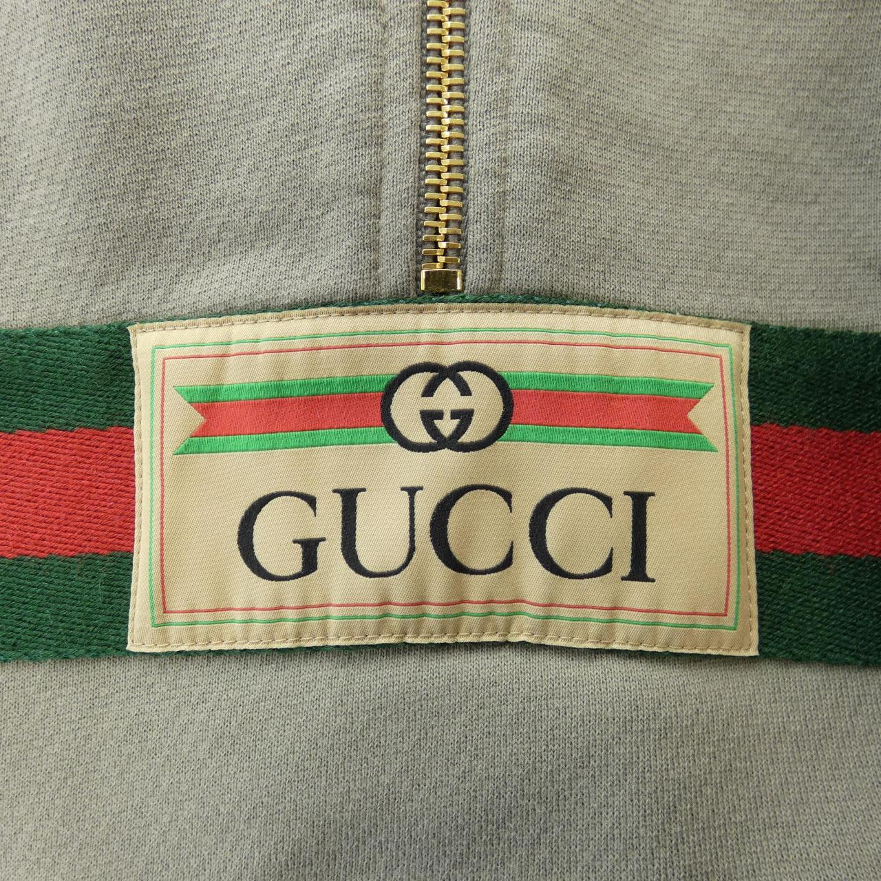 グッチ GUCCI ウエブ&GUCCIラベル付きスウェットシャツ 644656 XJC3W パーカー