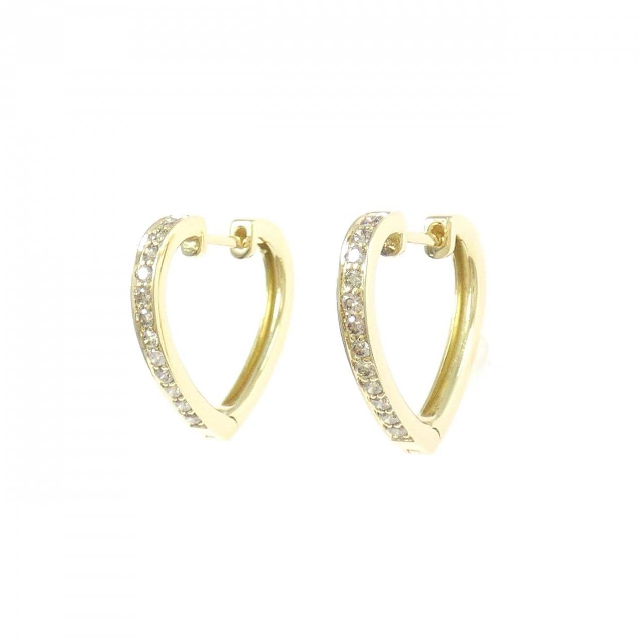 ジーエスティービー ダイヤモンド ピアス 0.24CT