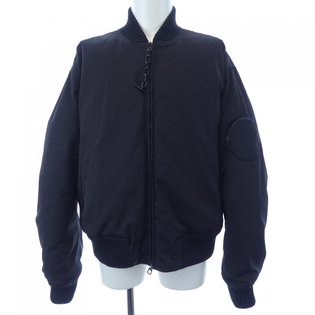 ルイヴィトン LOUIS VUITTON リバーシブルボンバージャケット HLB05WINE ブルゾン