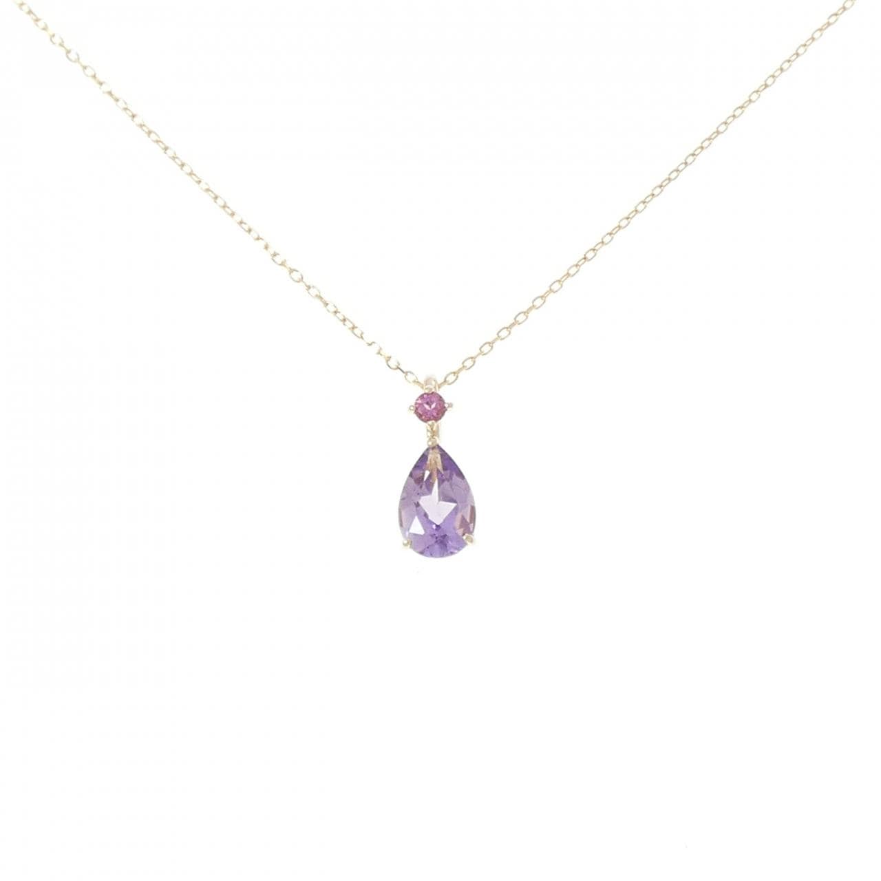 K10YG アメジスト ネックレス