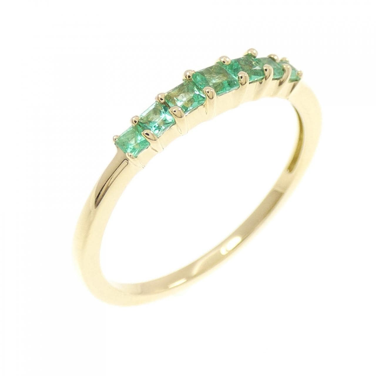 ジーエスティービー エメラルド リング 0.30CT