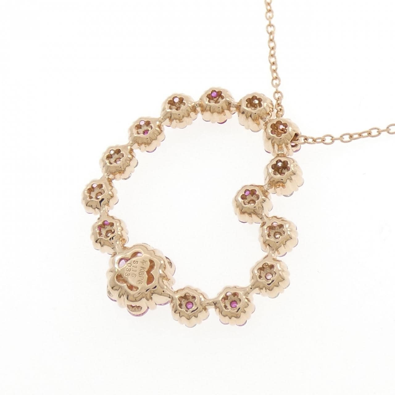 ポンテヴェキオ サファイヤ ネックレス 1.16CT