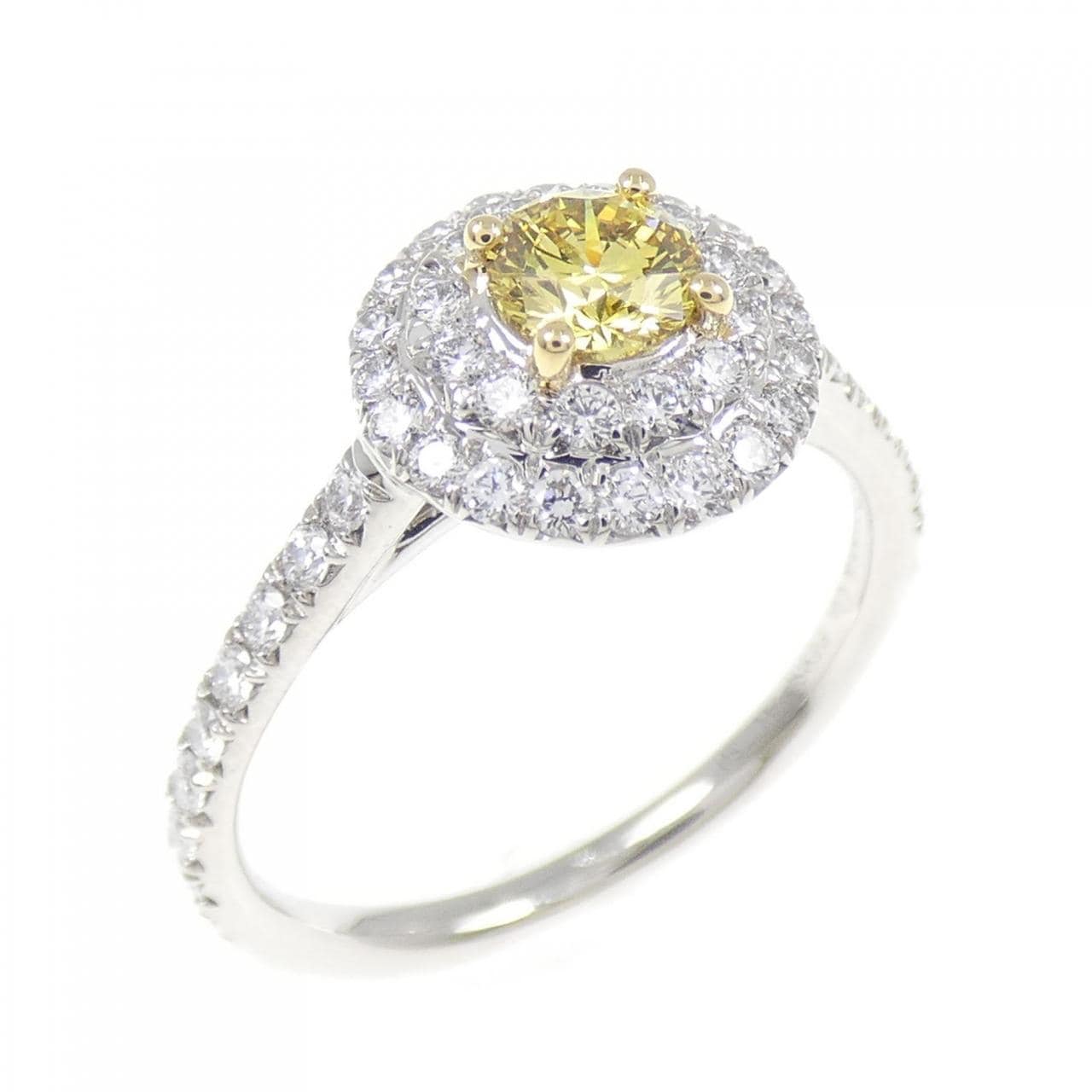 ティファニー ソレスト リング 0.23CT FIY VVS2