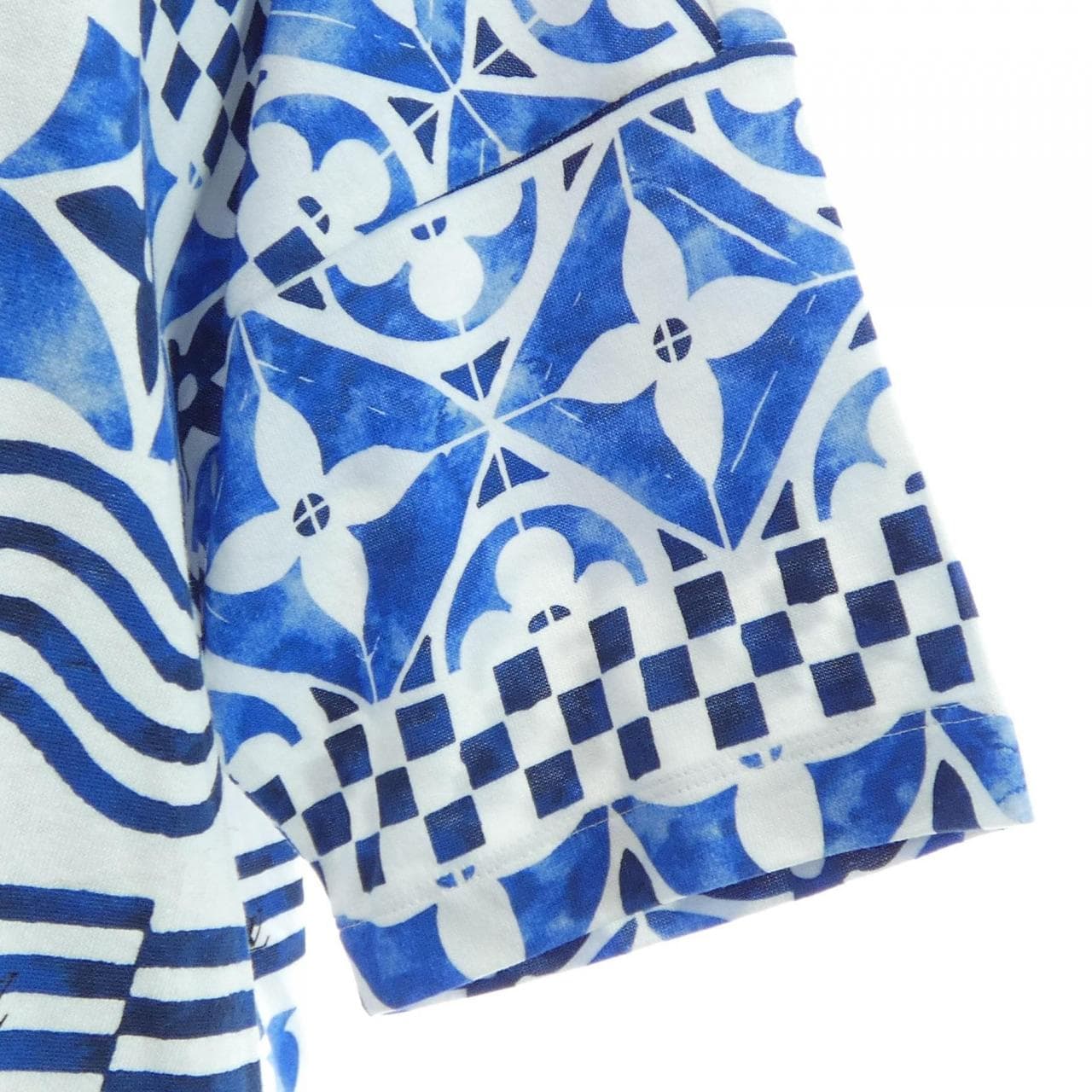 ルイヴィトン LOUIS VUITTON モノグラムタイルプリントTシャツドレス FPJD08EEV カットワンピース