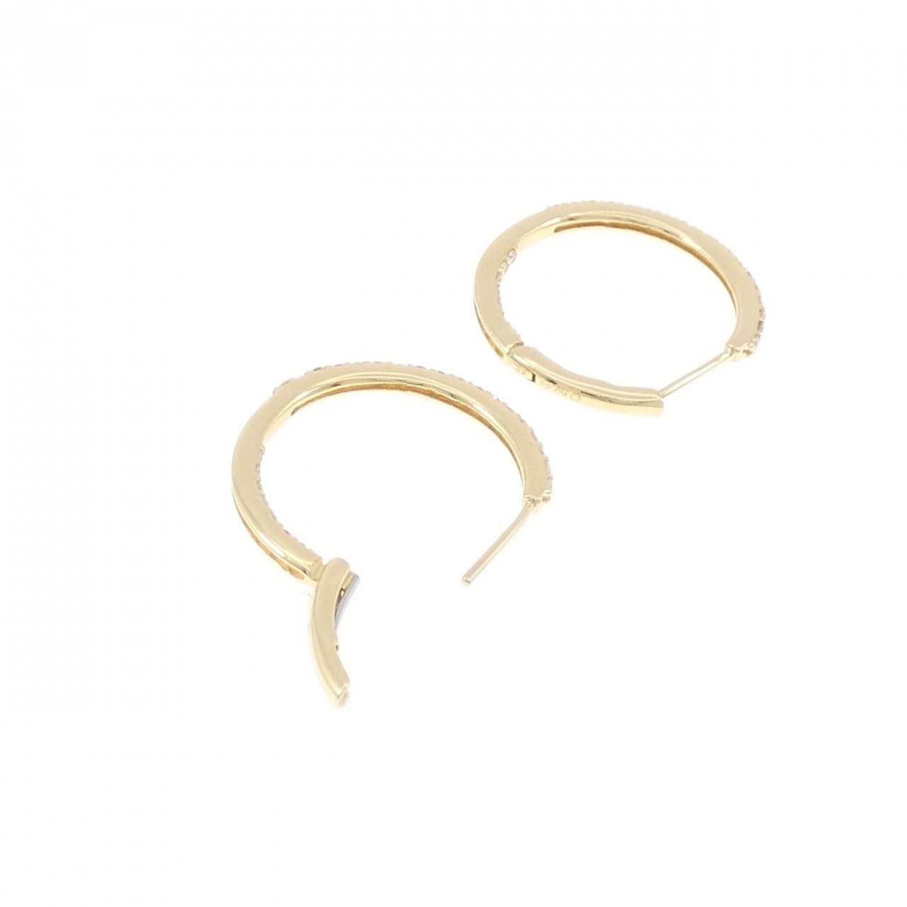 K18YG ダイヤモンド ピアス 0.50CT