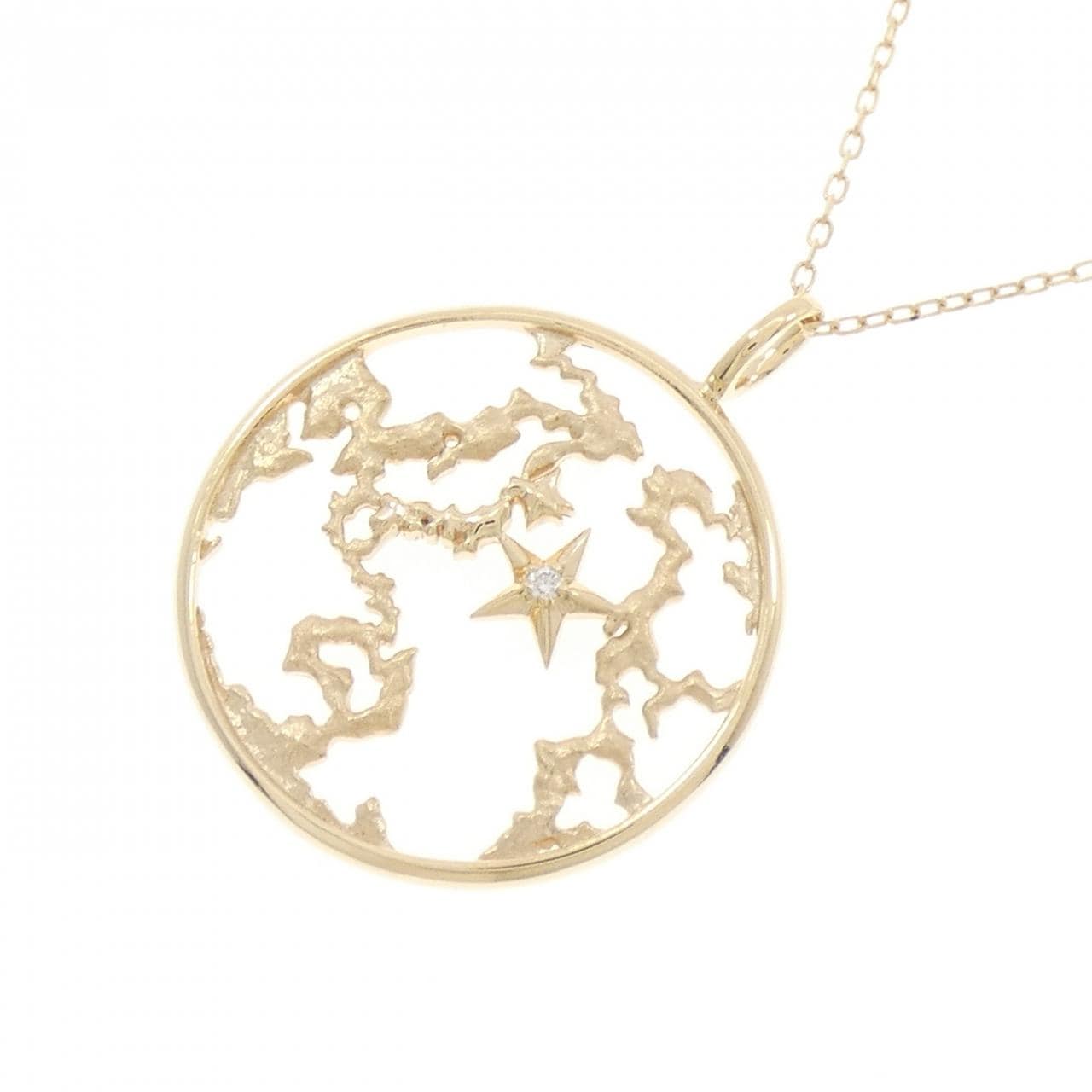 スタージュエリー ダイヤモンド ネックレス 0.01CT