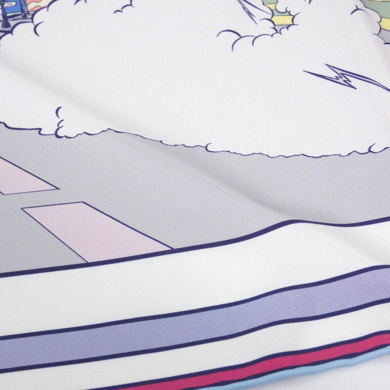 エルメス WOW カレ ダブル フェイス 903463S スカーフ