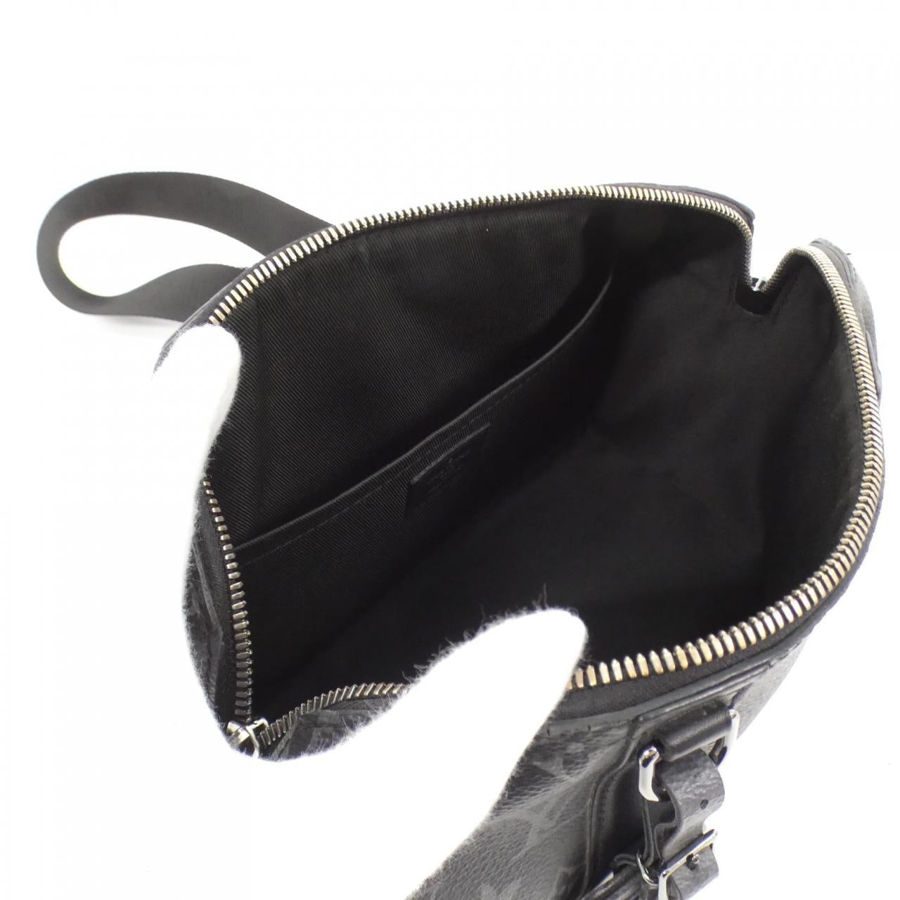 LOUIS VUITTON Monogram Eclipse Reverse City Keepall M45936 肩背包