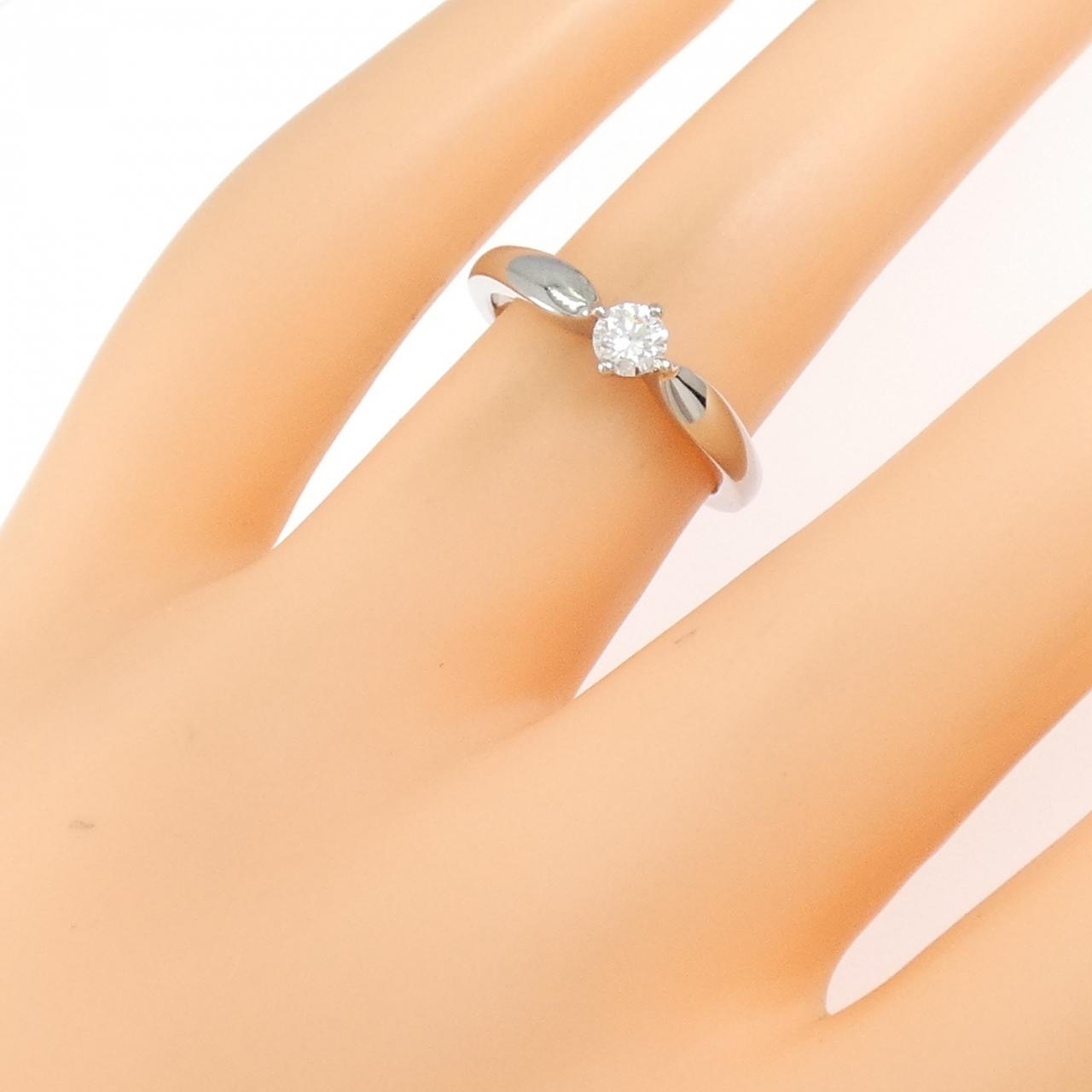 ブルガリ デディカータ ア ヴェネチア リング 0.18CT F VVS2 EXT