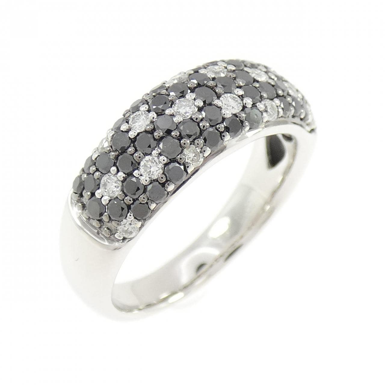 K18WG/K18BG ダイヤモンド リング 1.00CT