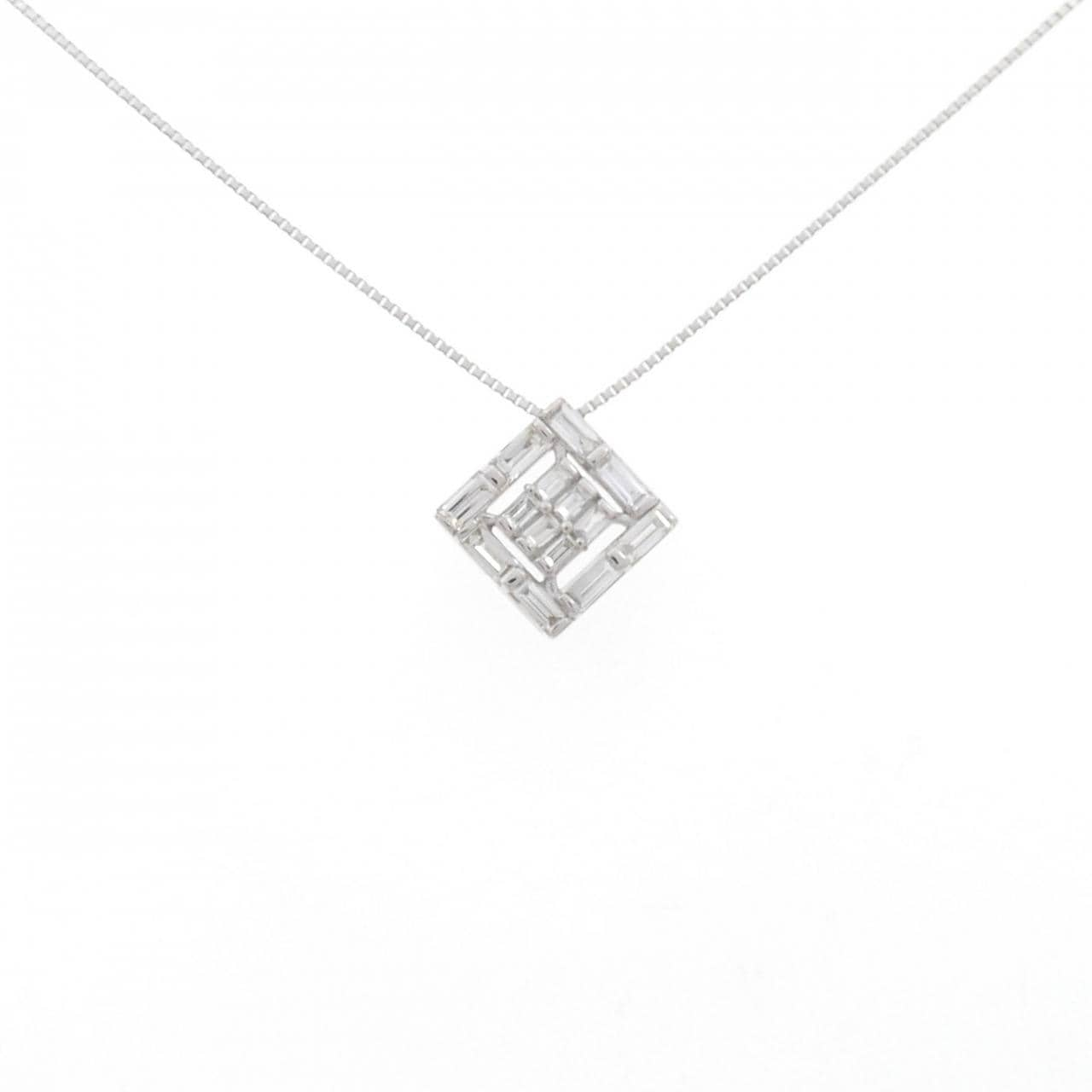 PT ダイヤモンド ネックレス 0.58CT