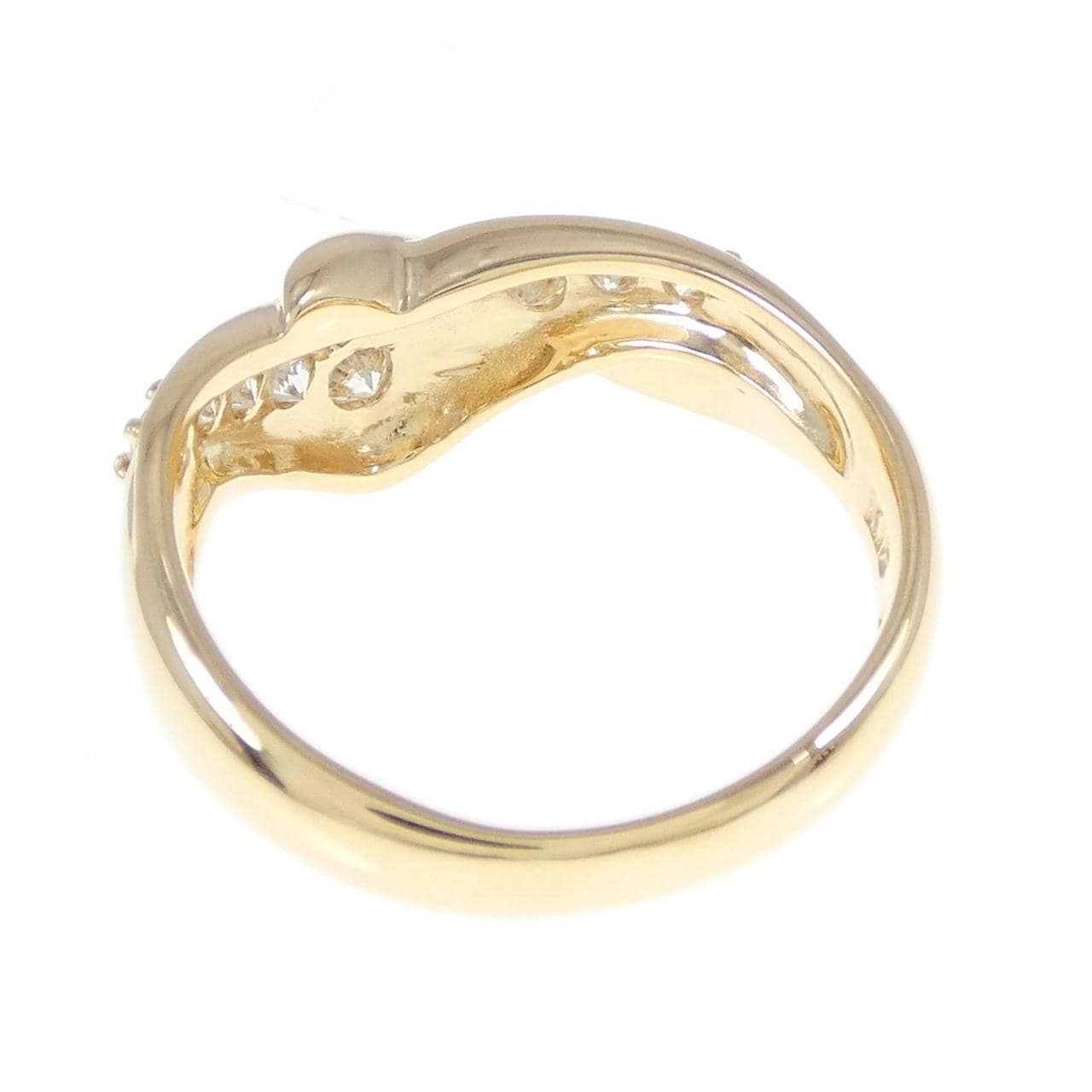 K18YG ダイヤモンド リング 0.45CT