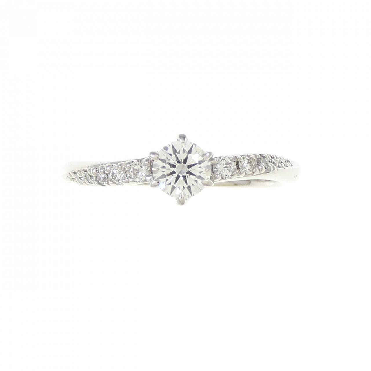 PT950 ダイヤモンド リング 0.231CT E VVS2 EXT
