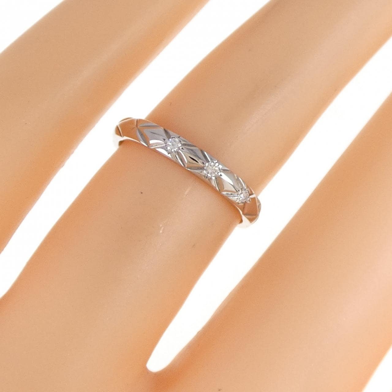 CHANEL matelasse ring