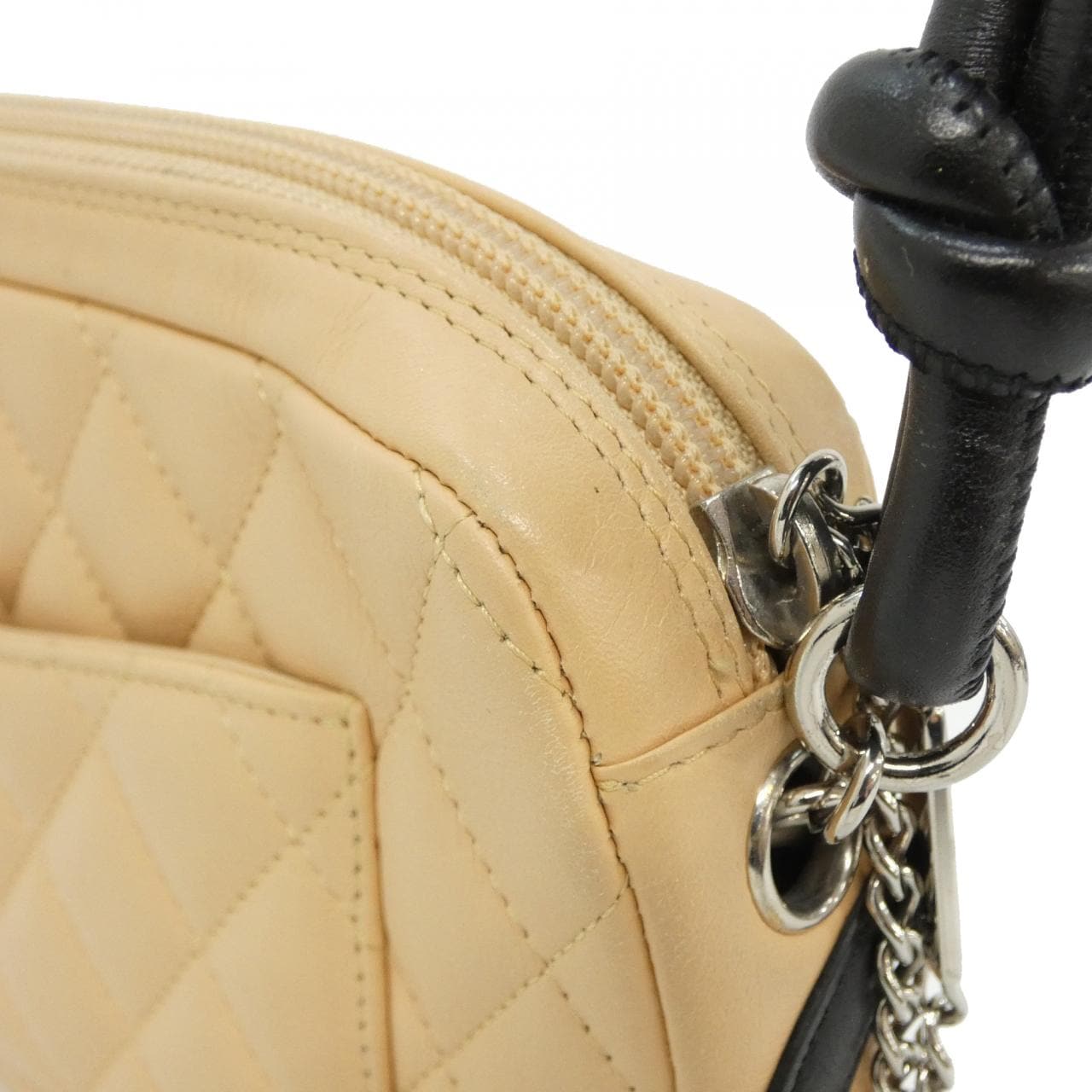 【ヴィンテージ】シャネル カンボン ライン 25175 ショルダーバッグ