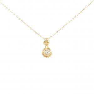 K18YG ダイヤモンド ネックレス 0.13CT