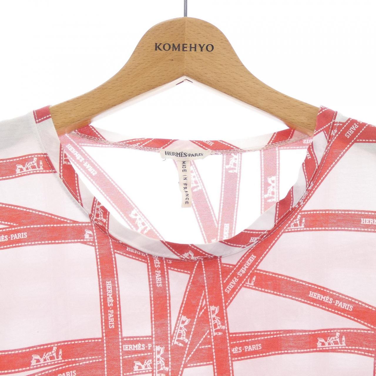 【ヴィンテージ】エルメス HERMES ボリュデュック Tシャツ