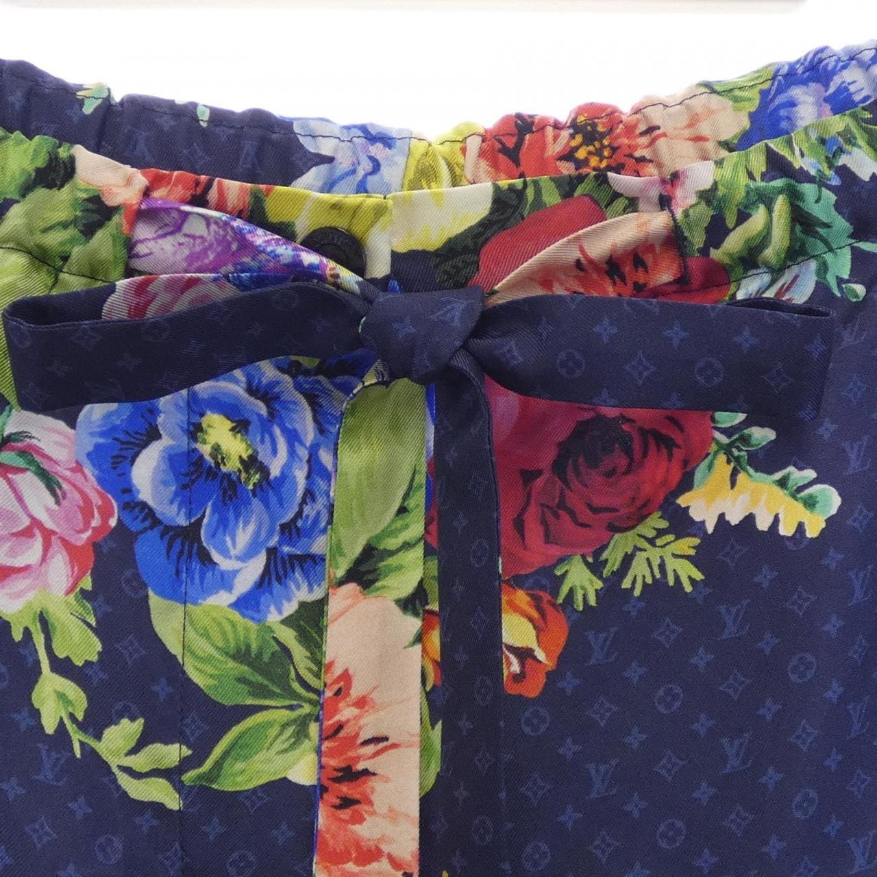 ルイヴィトン LOUIS VUITTON ヴィンテージフラワーパジャマパンツ FNPO80SR8 パンツ