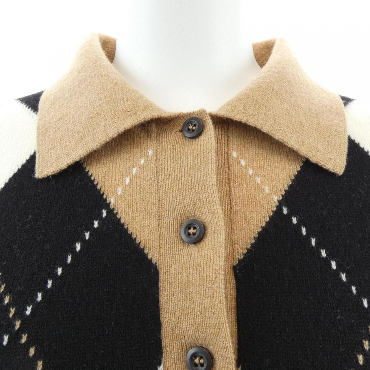 プラダ PRADA カシミヤ ポロシャツ P24Z1V S231 12DB ニット