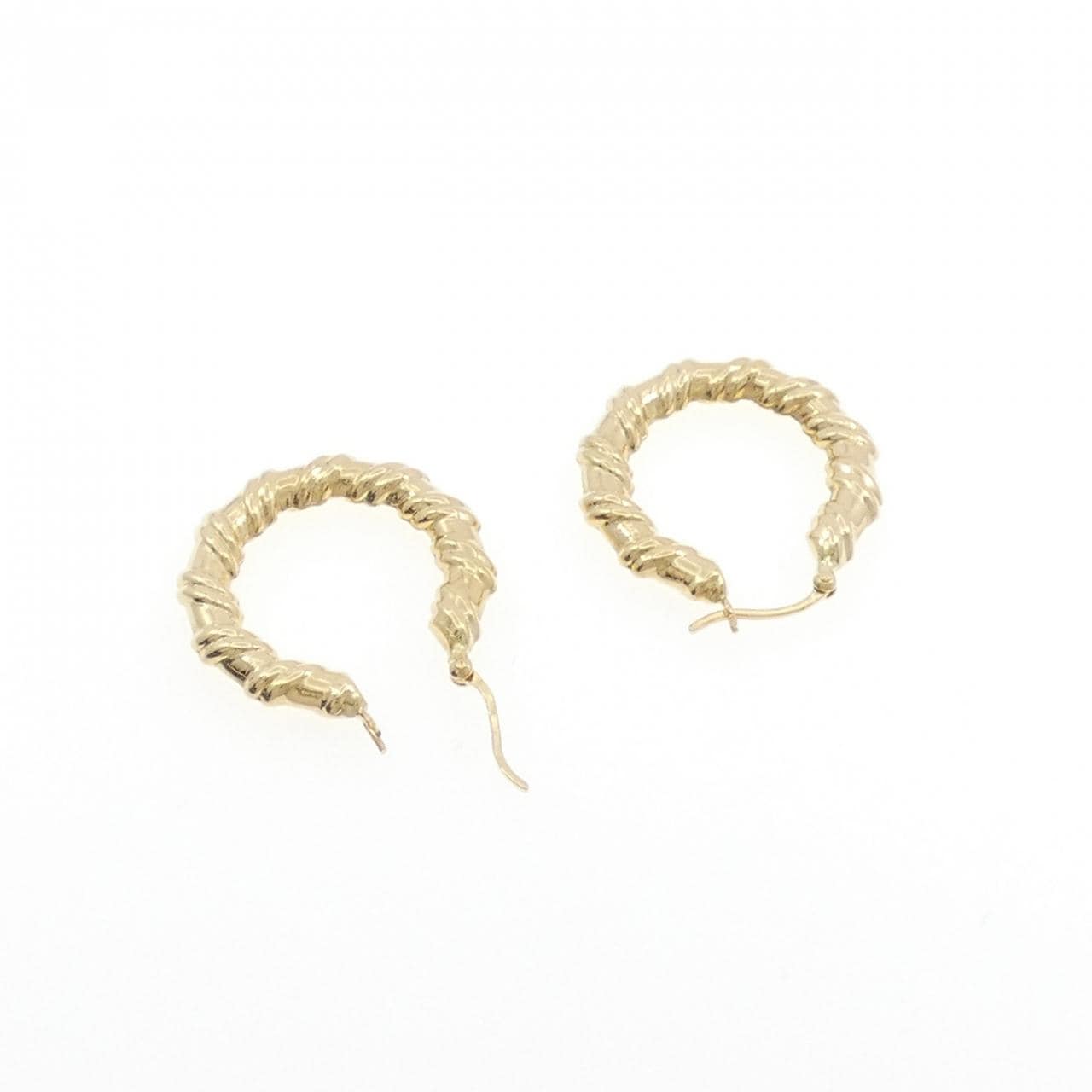 750YG フープ ピアス