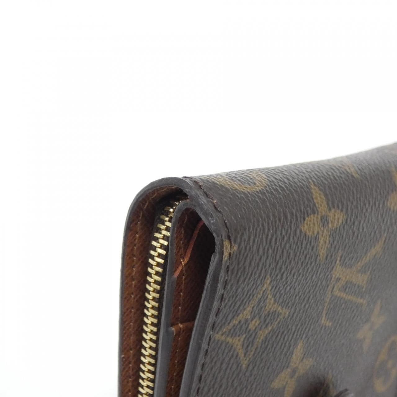 LOUIS VUITTON Monogram短款拉链钱包 M61667