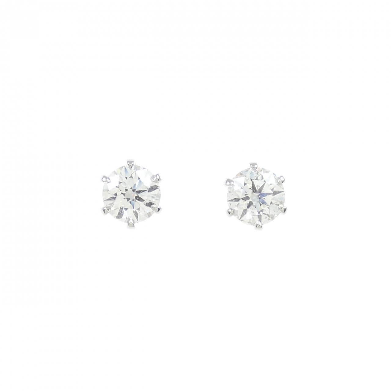 [Remake] PT/ST Diamond Earrings 0.210CT 0.221CT F VS2 EXT