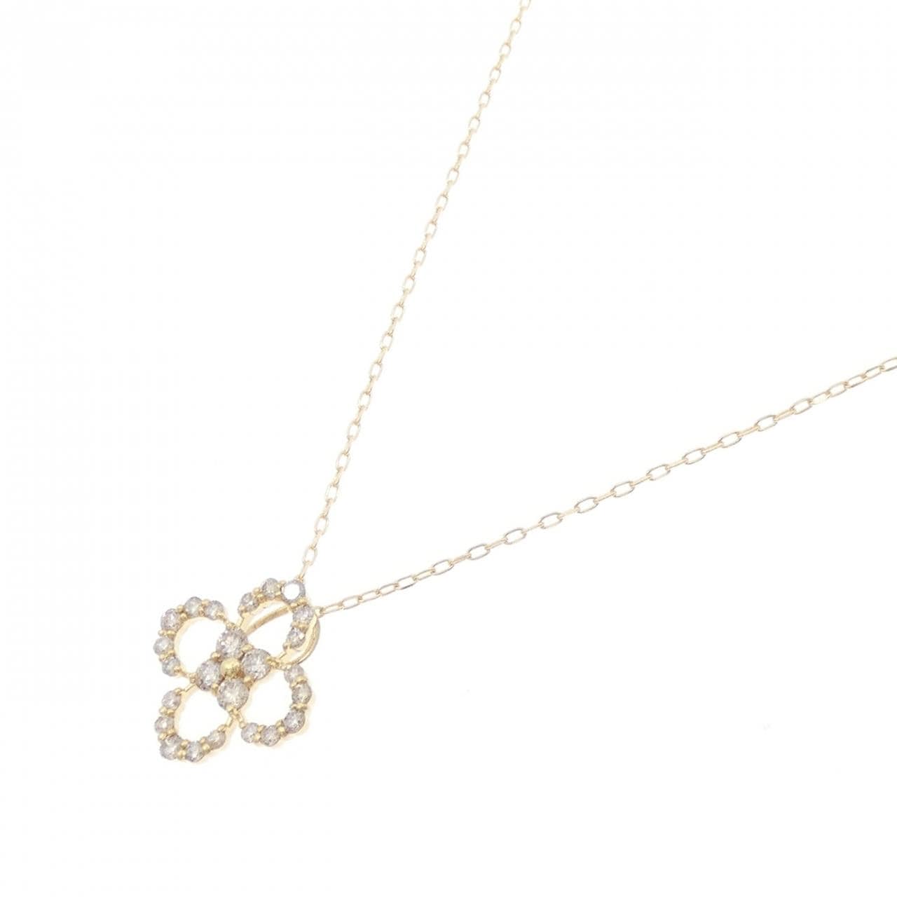 K18YG ダイヤモンド ネックレス 0.50CT