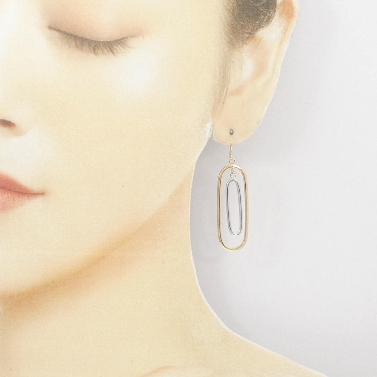 [BRAND NEW] K18YG/K18WG earrings