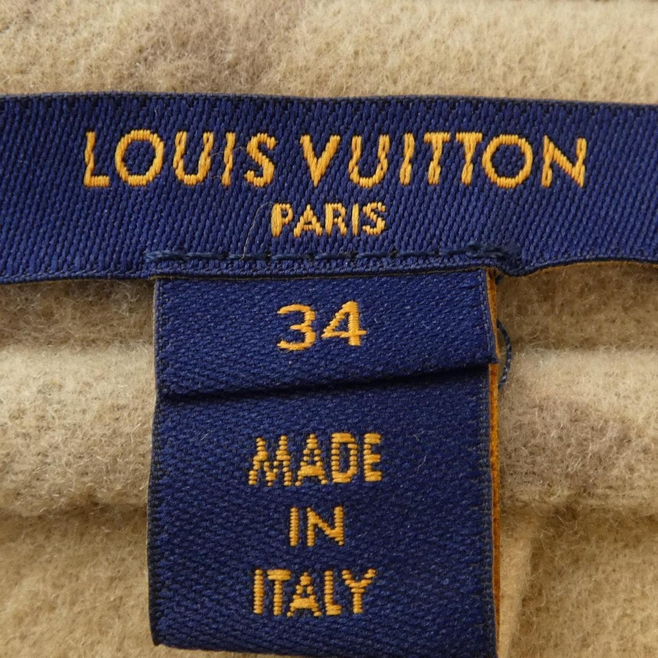 ルイヴィトン LOUIS VUITTON プレッピーダブルフェイスAラインスカート FNSK32QS3 スカート