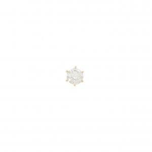 【リメイク】K18YG/ST ダイヤモンド ピアス 0.301CT G SI2 VG 片耳