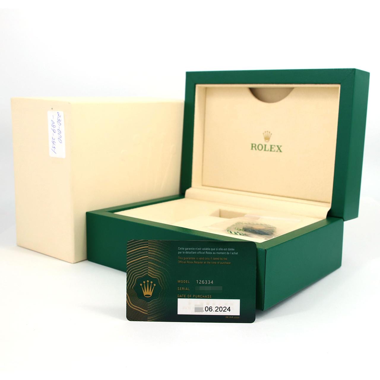 ROLEX Datejust 126334 SSxWG自動上弦隨機編號