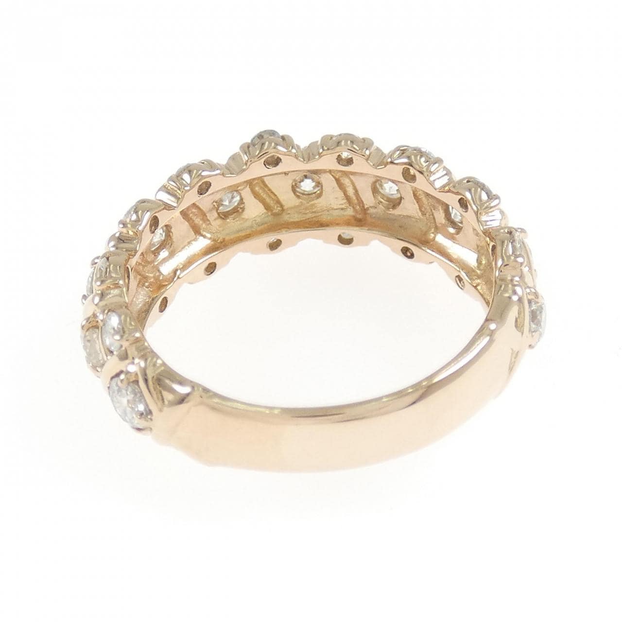 K18PG ダイヤモンド リング 1.00CT
