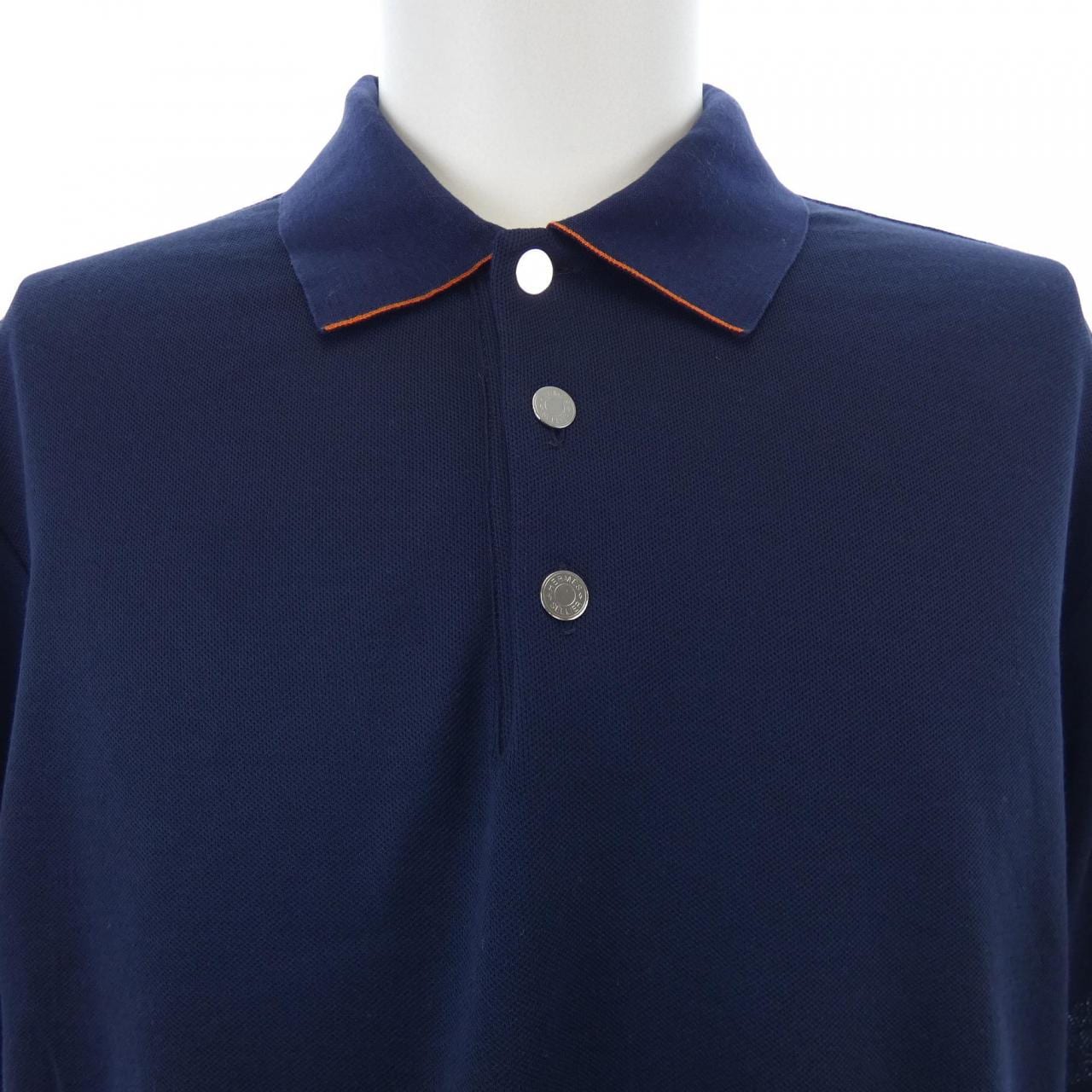 エルメス HERMES クルードセル SELLIER H800271E ドゥブル･ジュー ポロシャツ