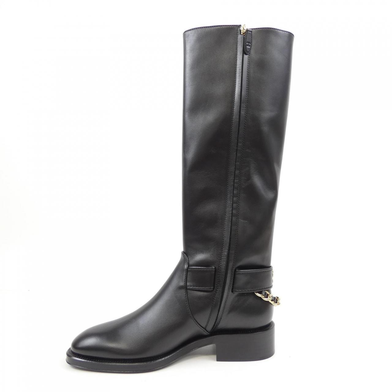 シャネル CHANEL ハイブーツ G39171X56609 ロングブーツ