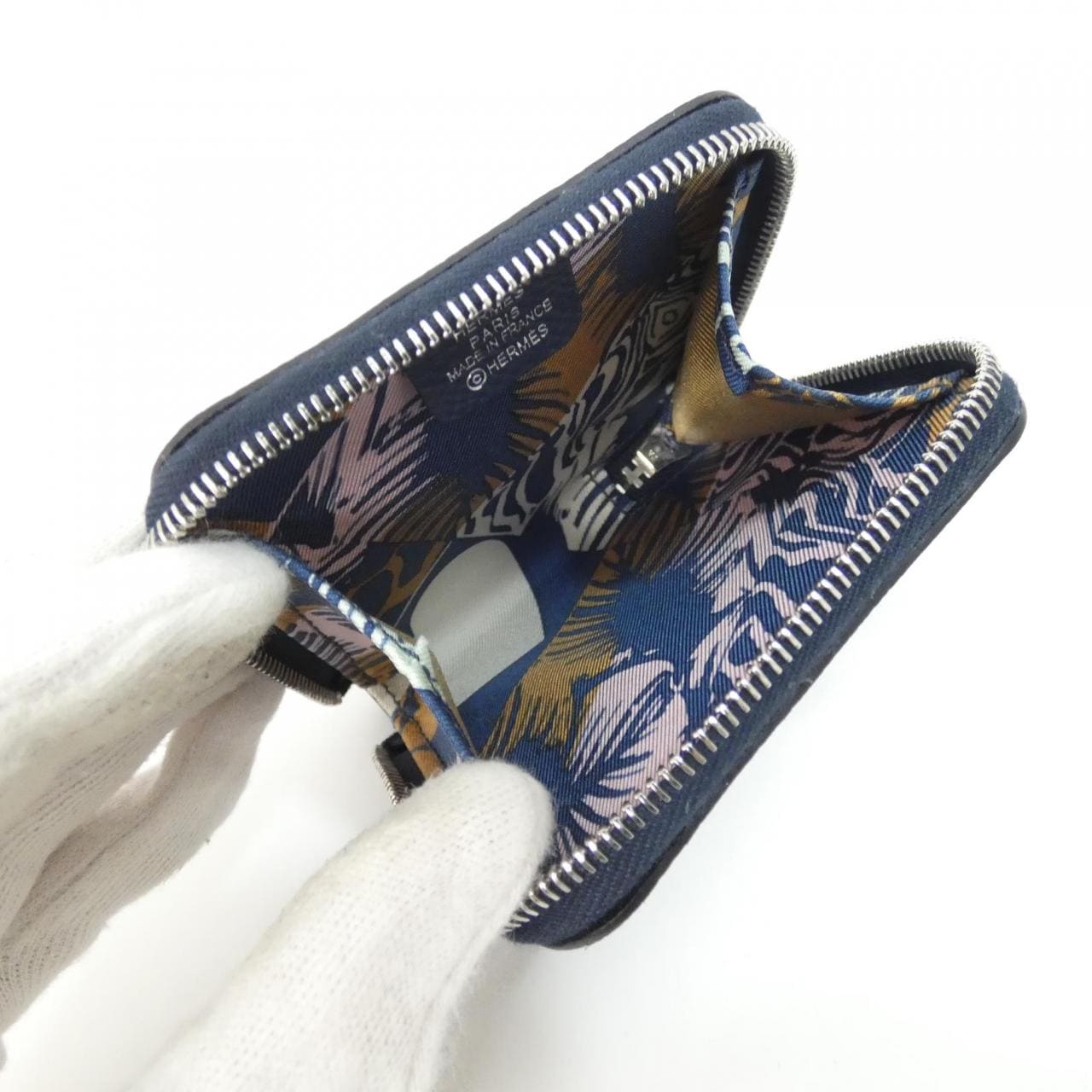 エルメス WILD シルク イン ポルト モネ 084714CK コインケース