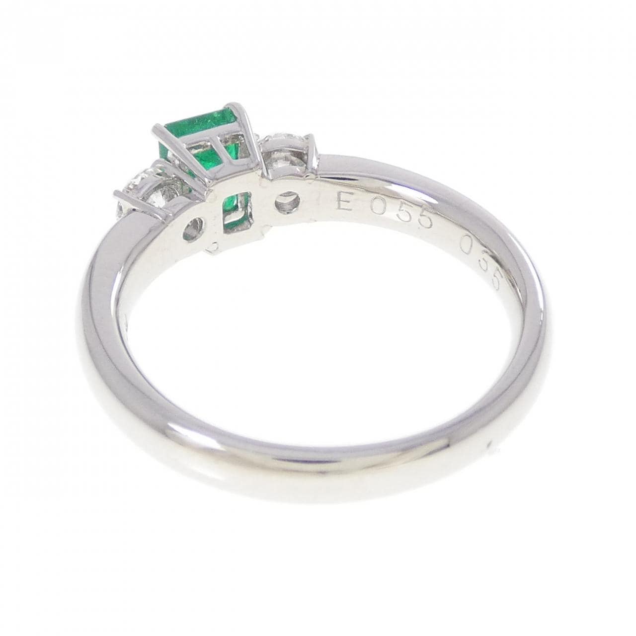 PT900 エメラルド リング 0.55CT