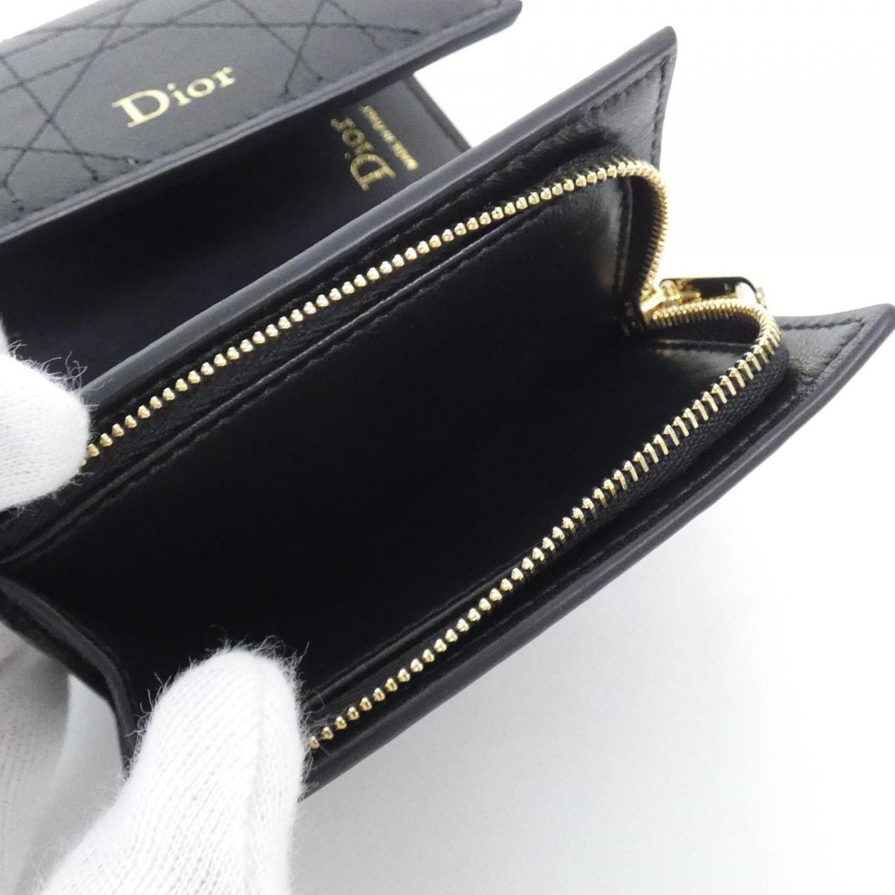 クリスチャンディオール DIOR TRIANON HIBISCUS WALLET S4604OSQM 財布