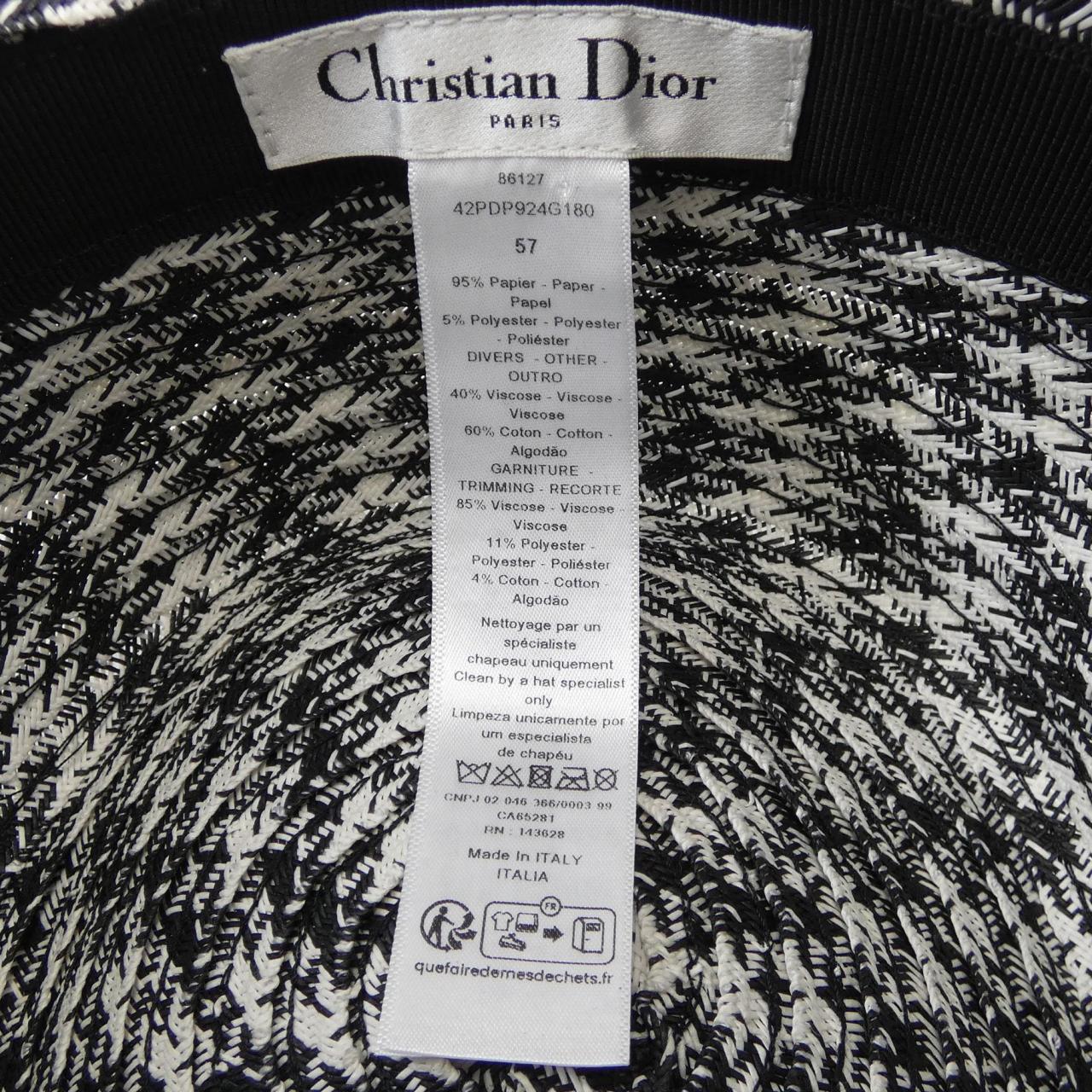 クリスチャンディオール CHRISTIAN DIOR ハット